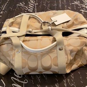 Coach over night bag